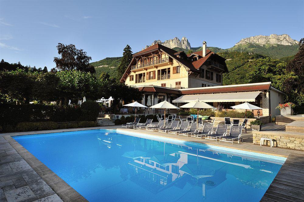 Hotel Le Cottage Bise Talloires-Montmin Exterior foto