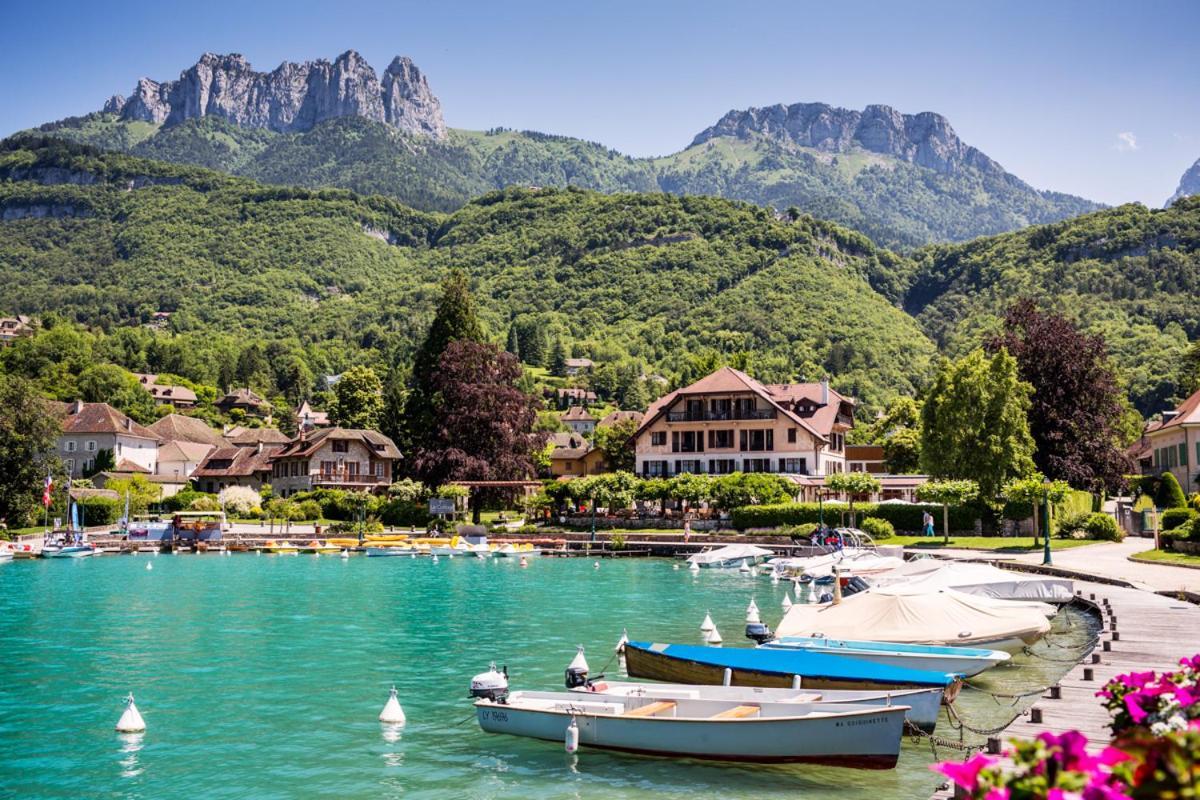 Hotel Le Cottage Bise Talloires-Montmin Exterior foto