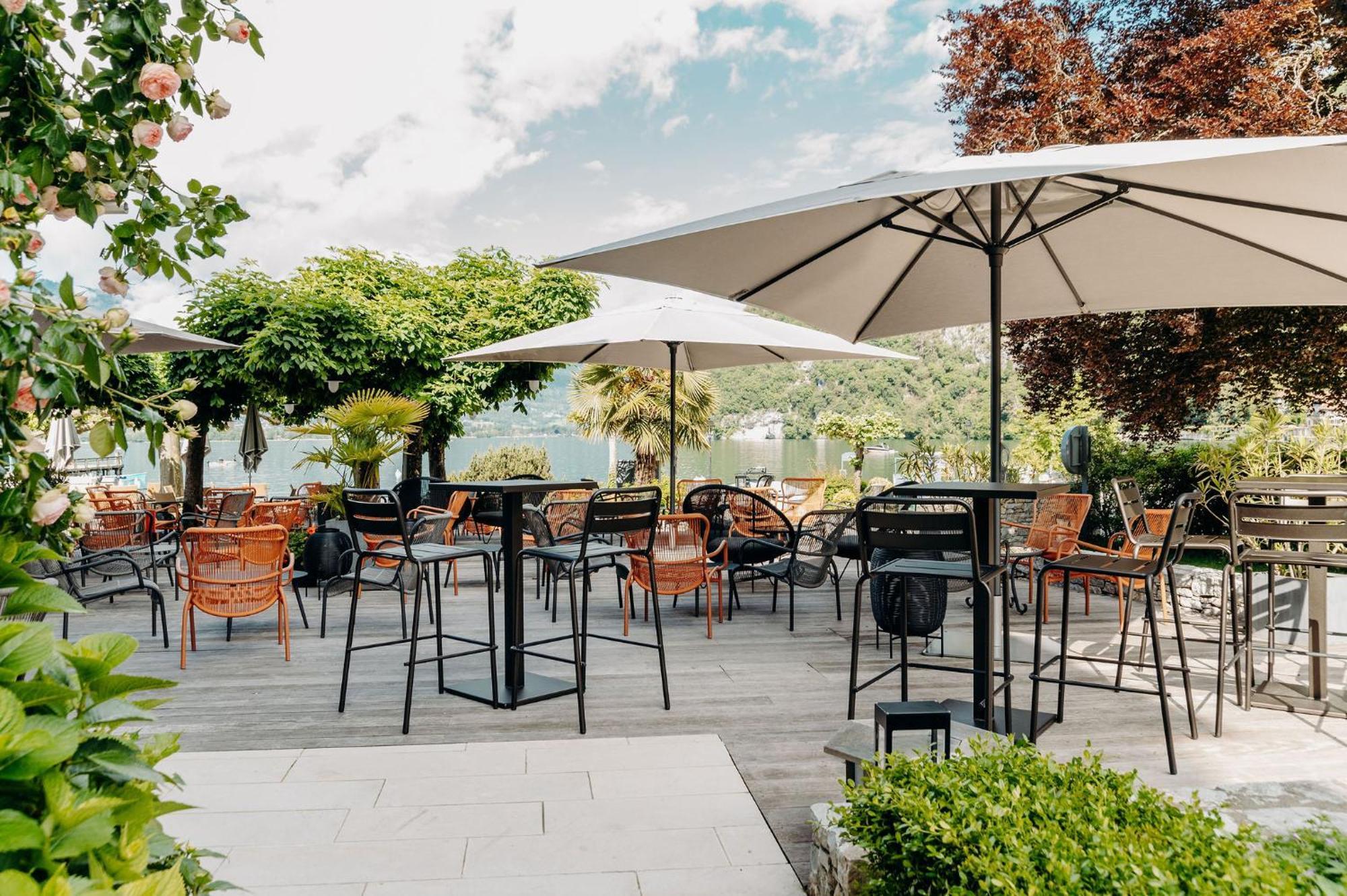 Hotel Le Cottage Bise Talloires-Montmin Exterior foto