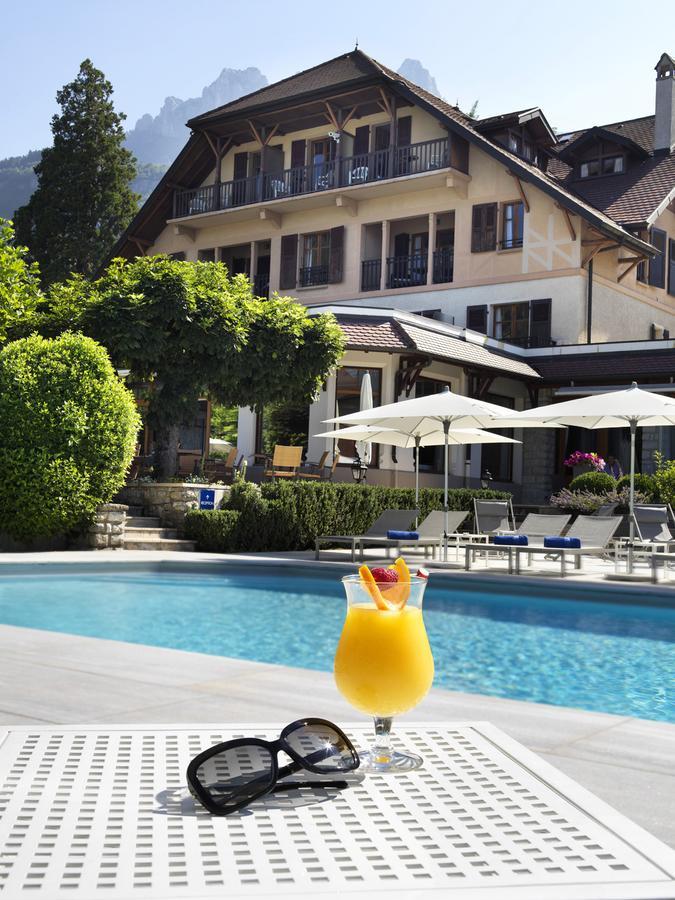 Hotel Le Cottage Bise Talloires-Montmin Exterior foto
