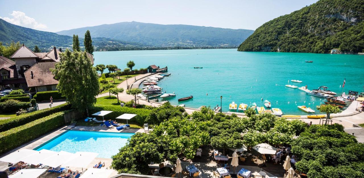 Hotel Le Cottage Bise Talloires-Montmin Exterior foto
